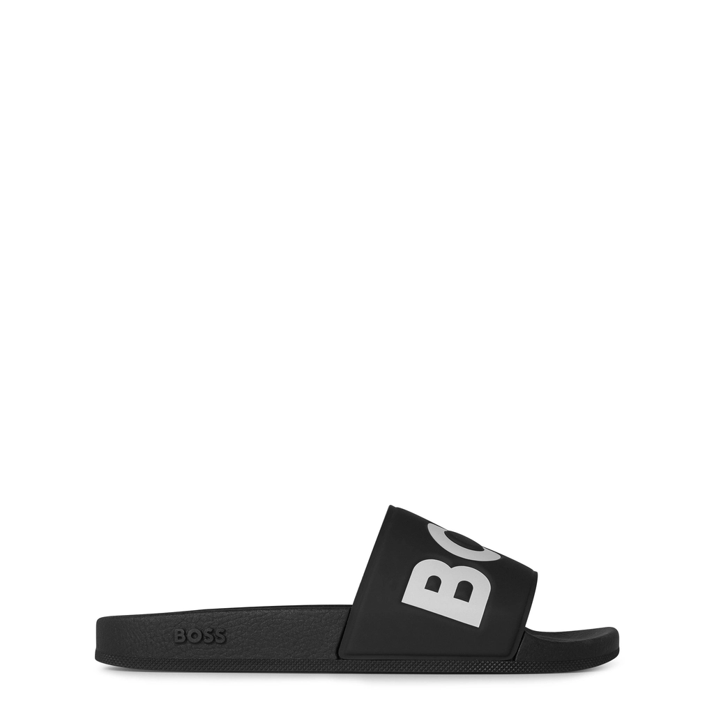 Hugo Boss Aryeh Sliders - Black/White 002